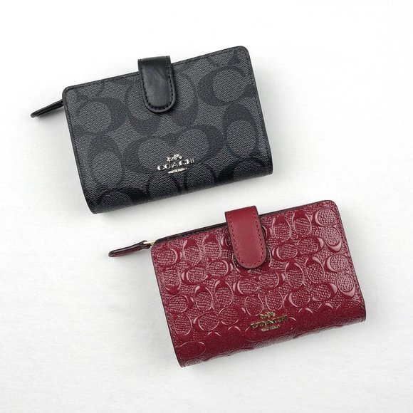 Coach Medium Corner Zip Wallet - Picture 9 of 9